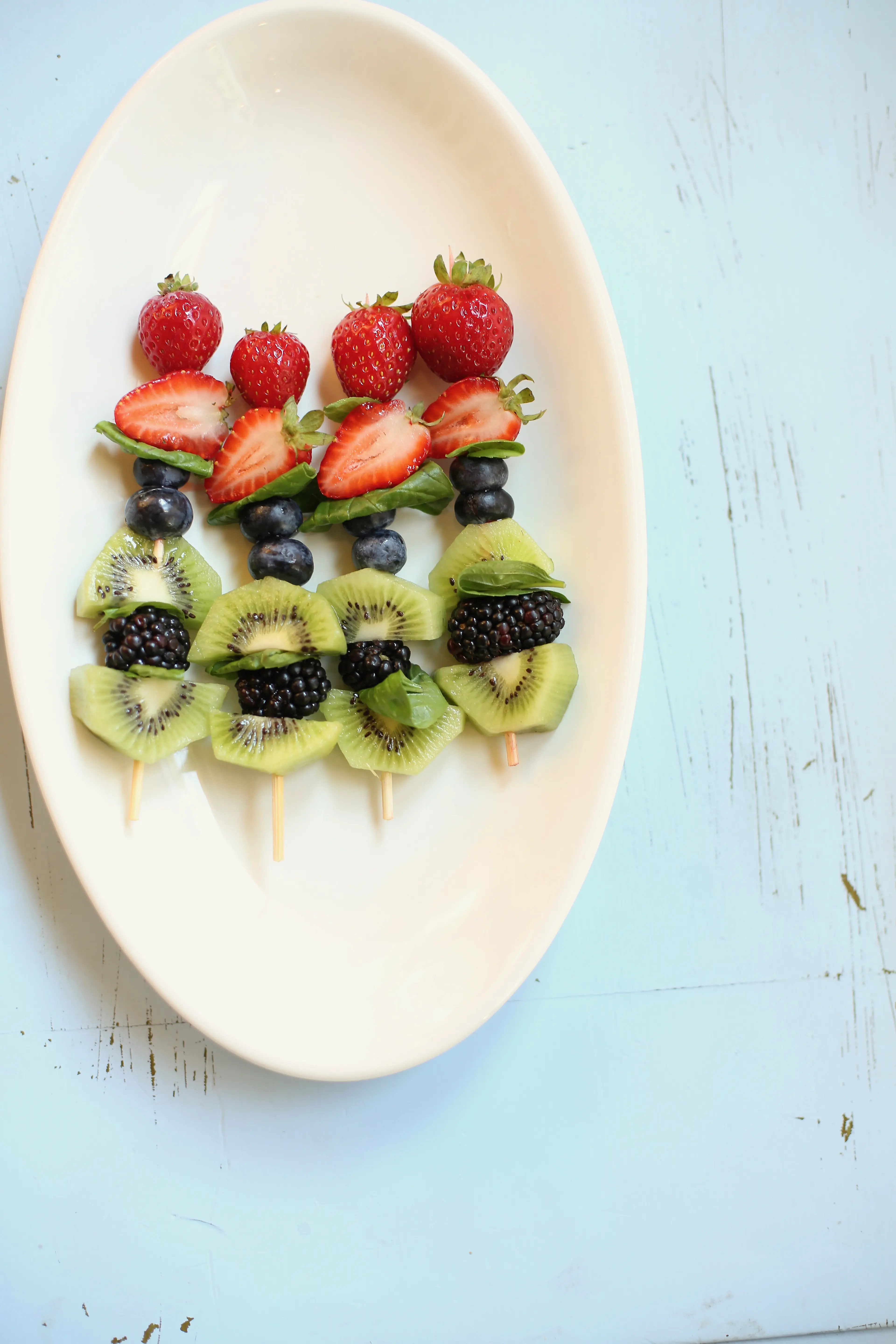 fruit kabobs for frozen pineapple nectaroine slushee