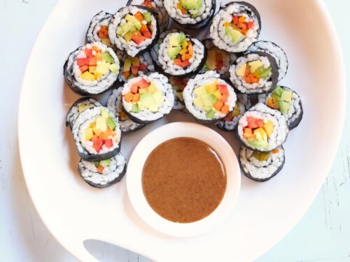 TasteGreatFoodie - The Best Sushi Hack: Easy No-Roll Sushi Cubes! -  Appetizers