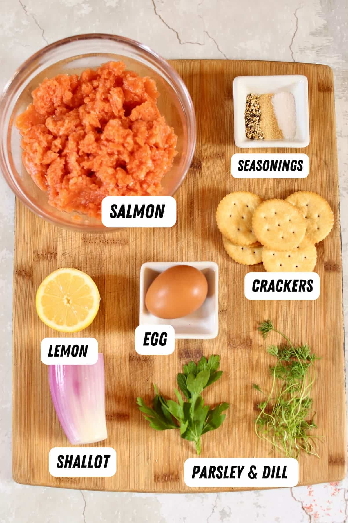 Classic Salmon Patties Recipe with Crackers - Studio Delicious
